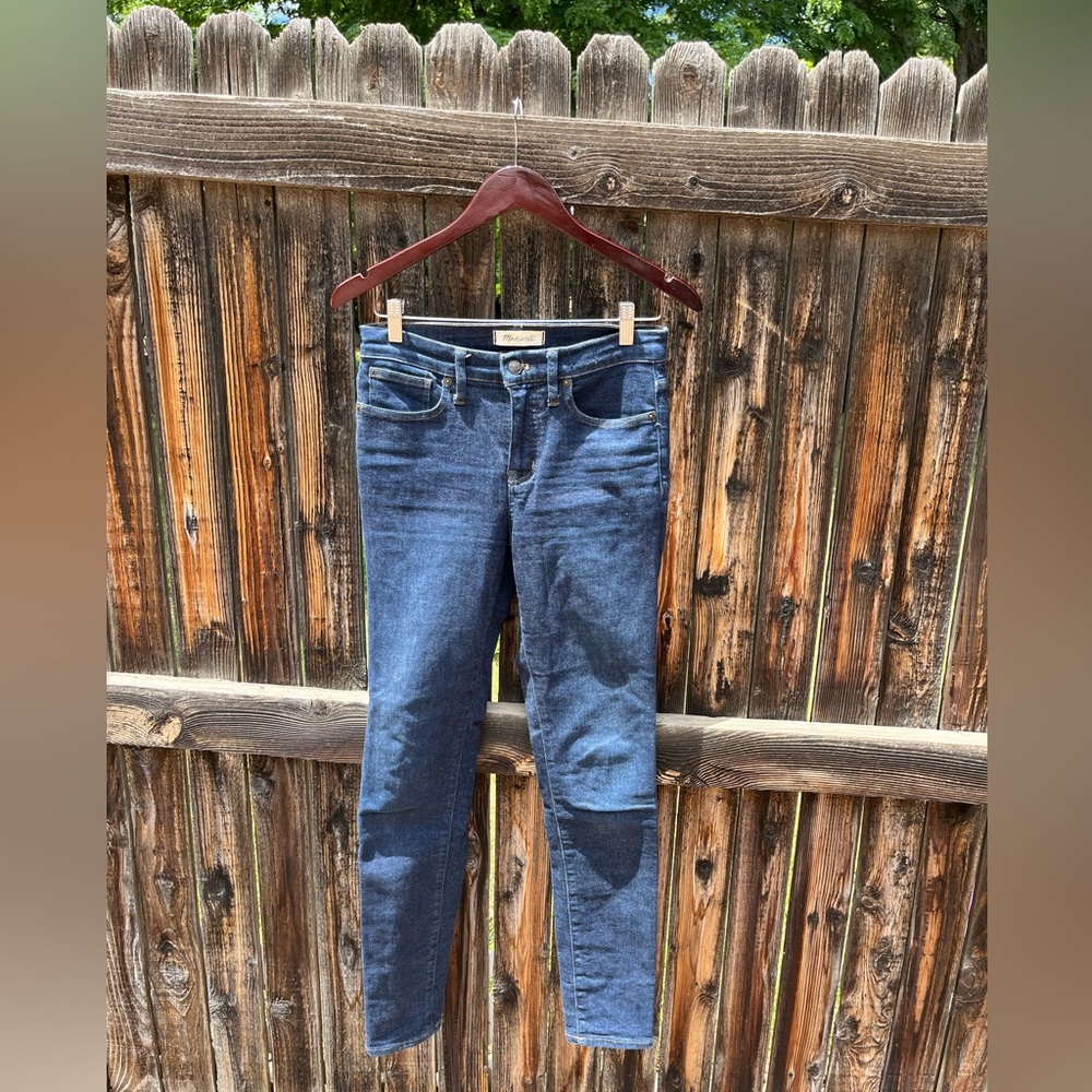 Madewell • Blue Skinny Jeans 9” Mid Rise